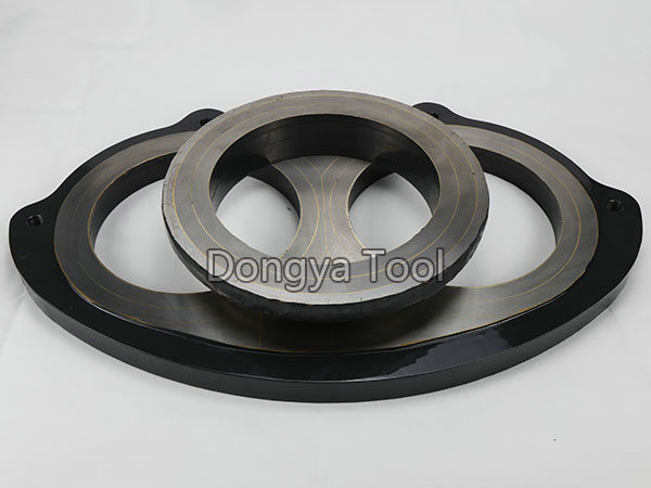 Spectacle plate cutting ring